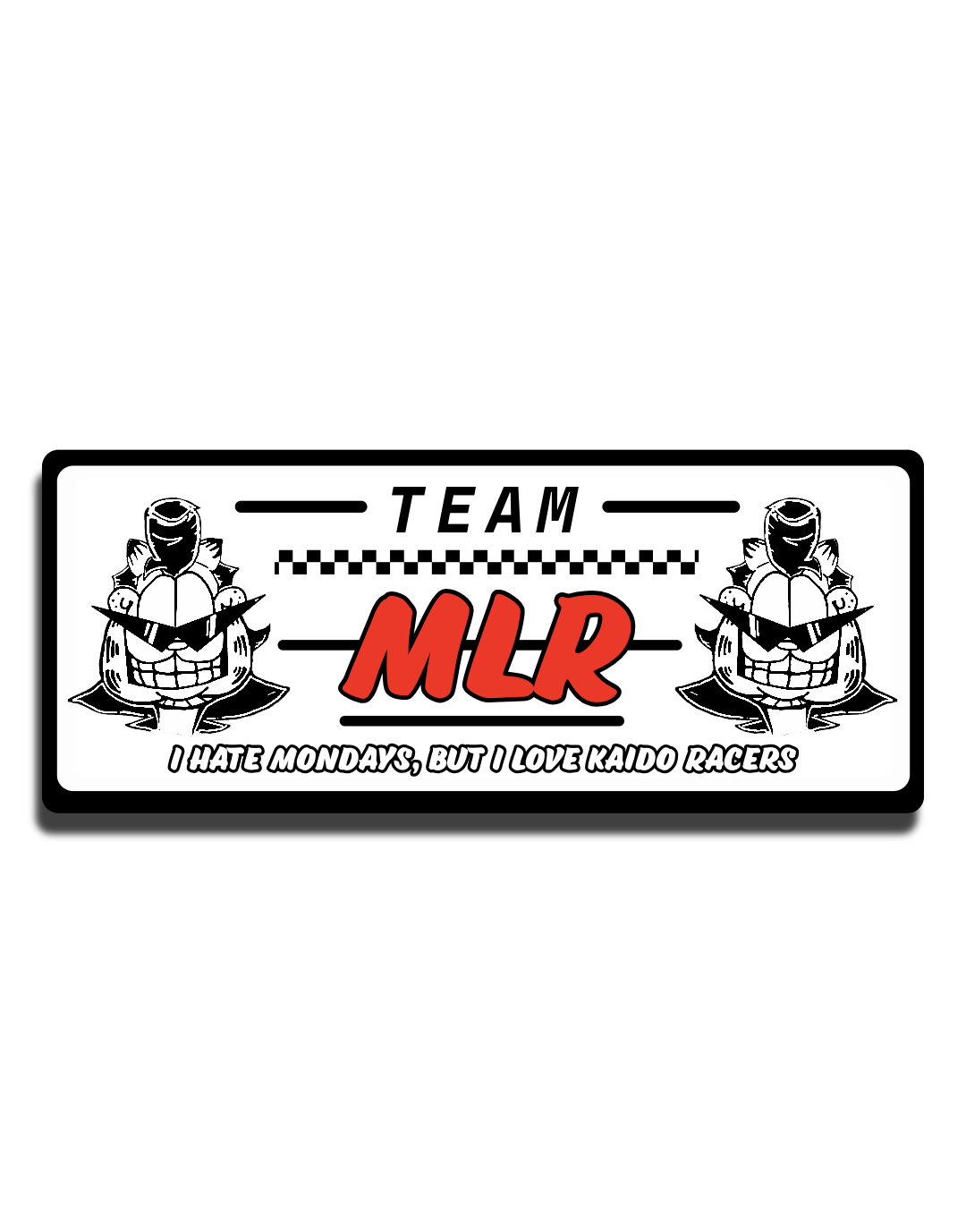 I Love Kaido Racers Sticker