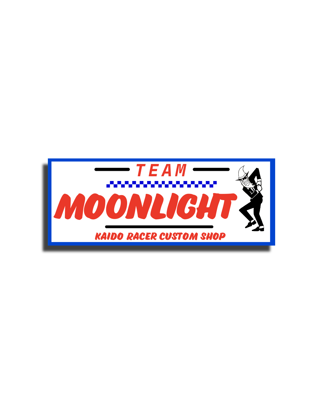 Mr. Moon Sticker