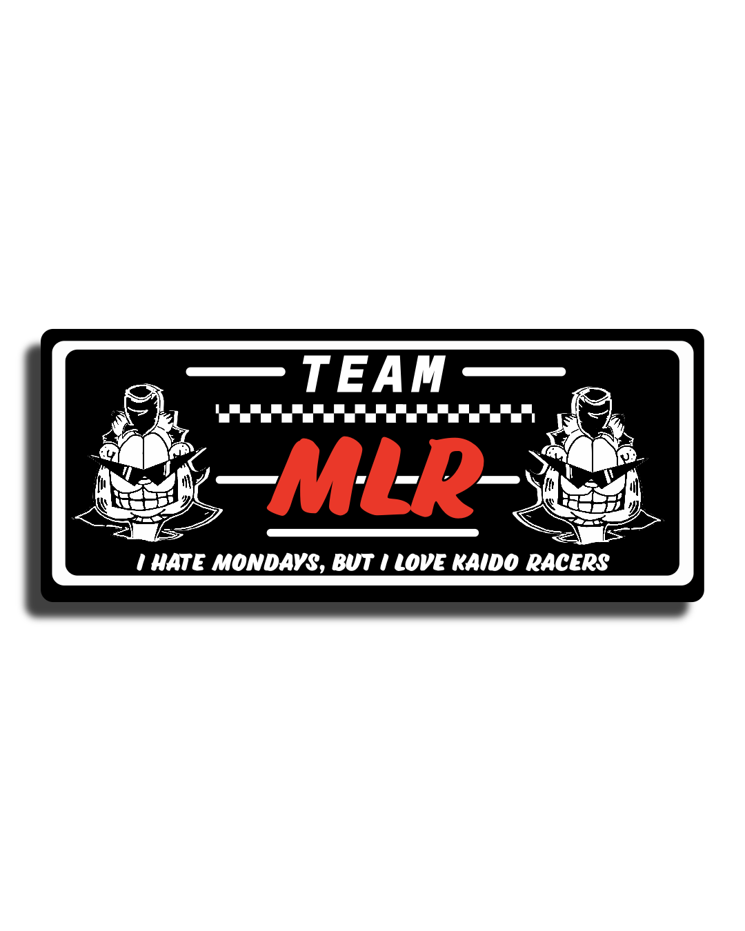I Love Kaido Racers Sticker