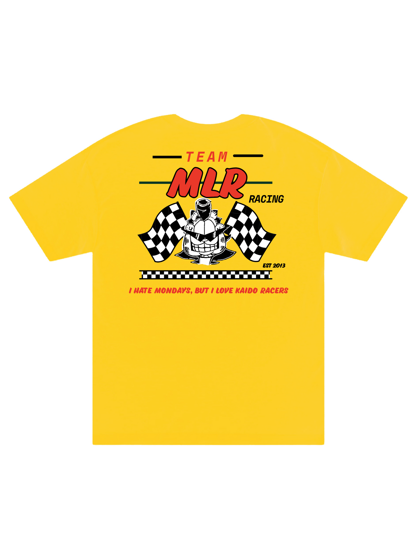 Team MLR Yellow Shirt