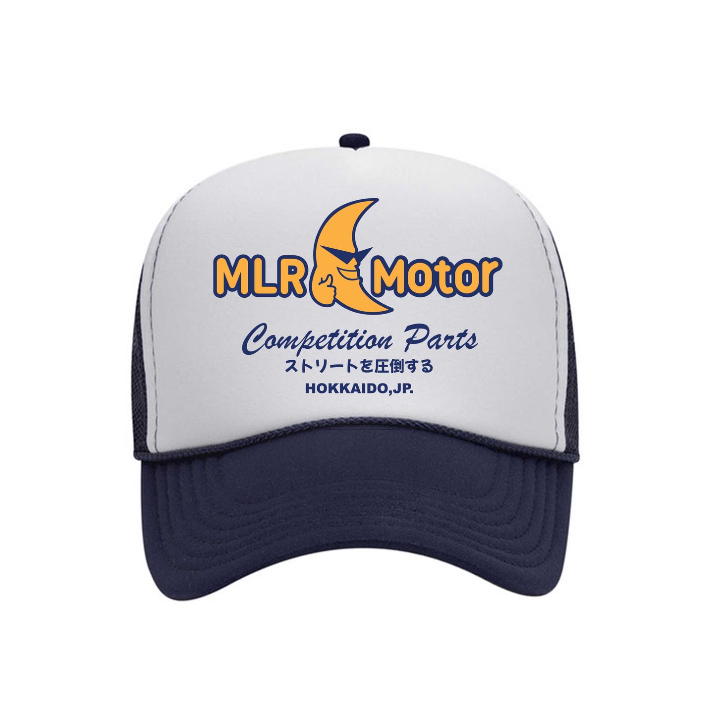 MLR Motors Hat (White/Navy)