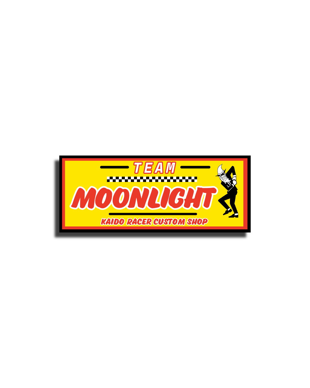 Mr. Moon Sticker