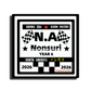 N.A. Nonsuri event square sticker