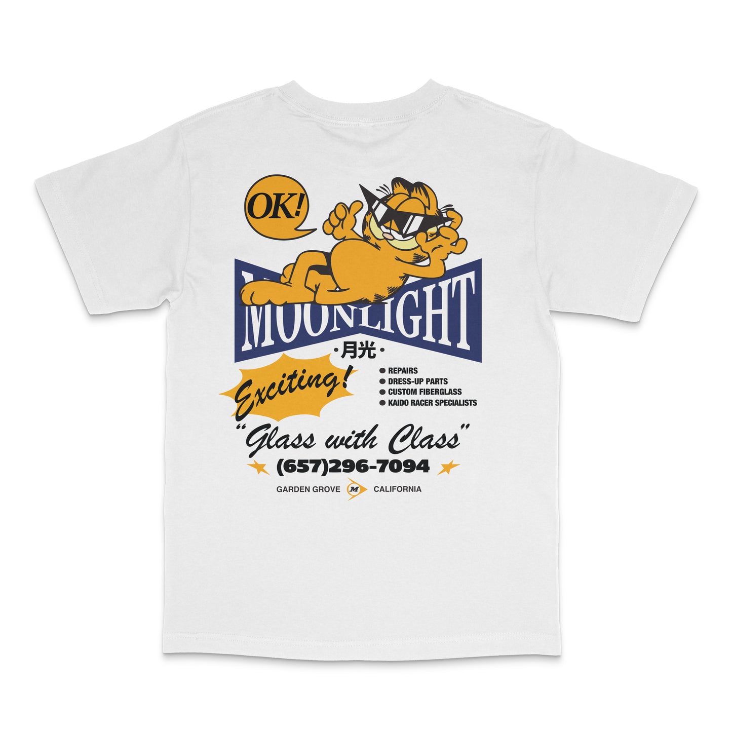Garfield Shop Shirt (White)