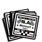 N.A. Nonsuri event square sticker
